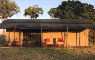 Lemala Mara Camp Tent Front Face
